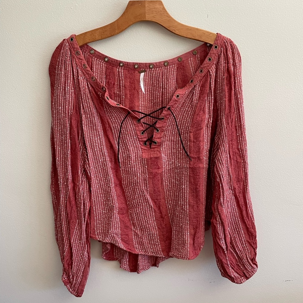 Free People boho top in Size S